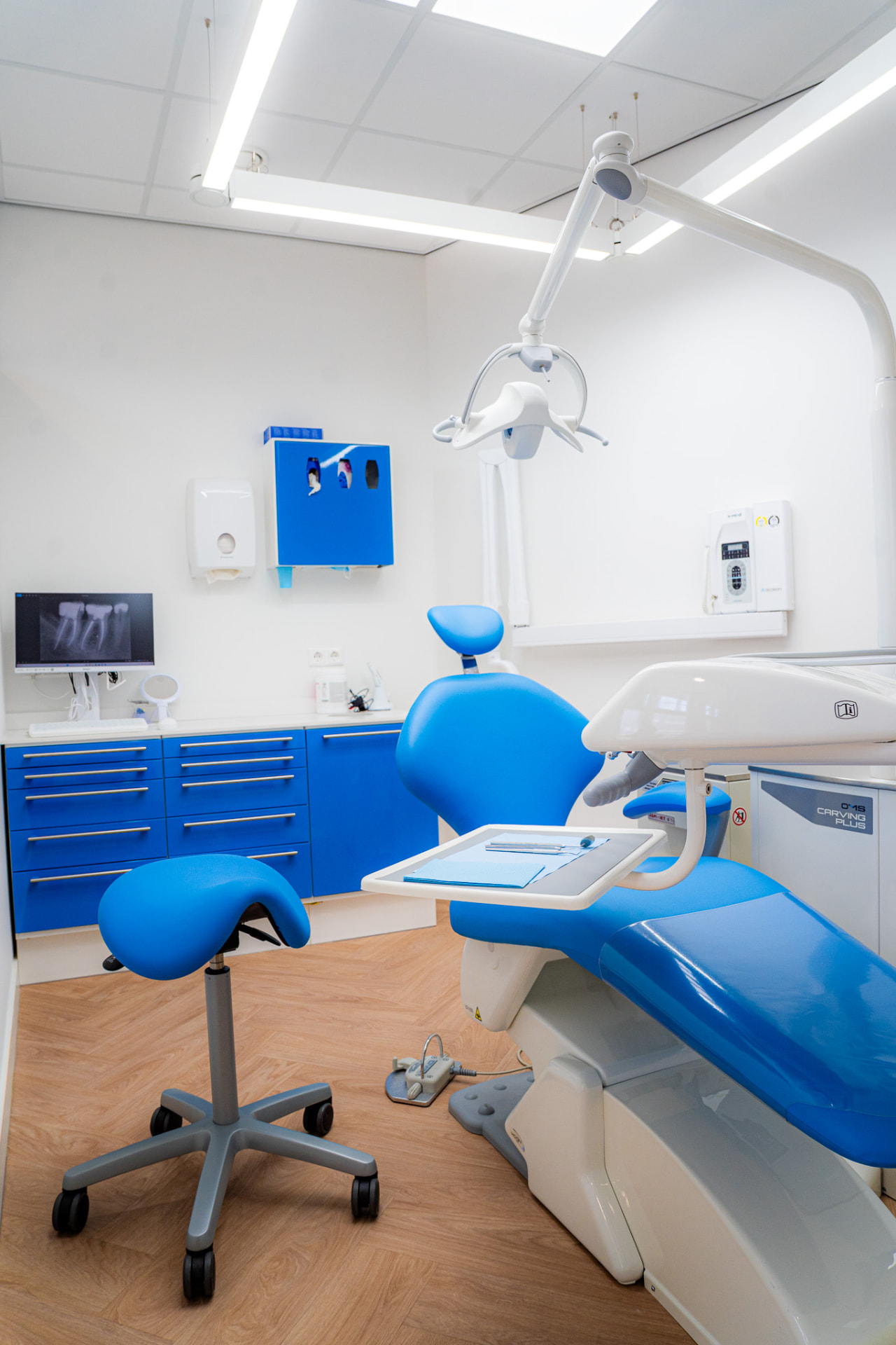 Moderne behandelkamer van 3D Tandarts